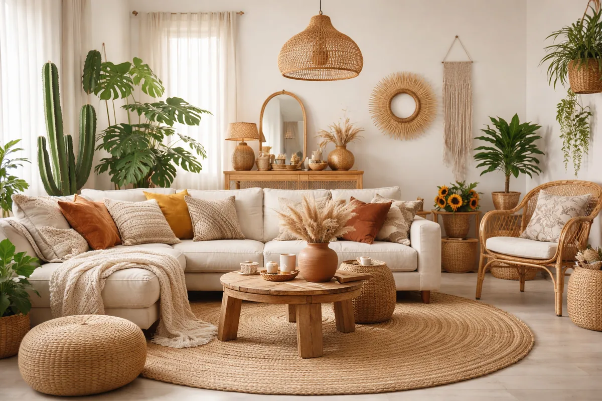 Les tendances de décoration intérieure en matière d'ambiance bohème
