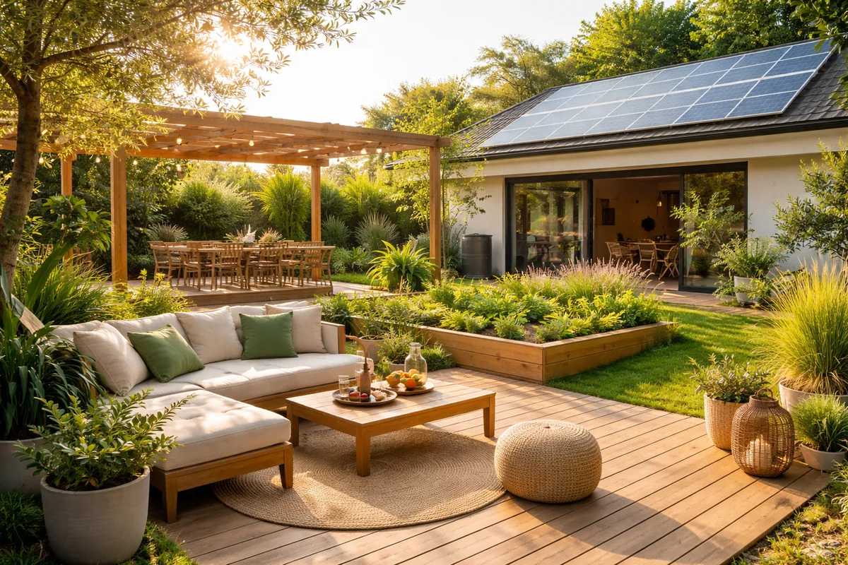 Aménager votre espace extérieur pour un habitat durable
