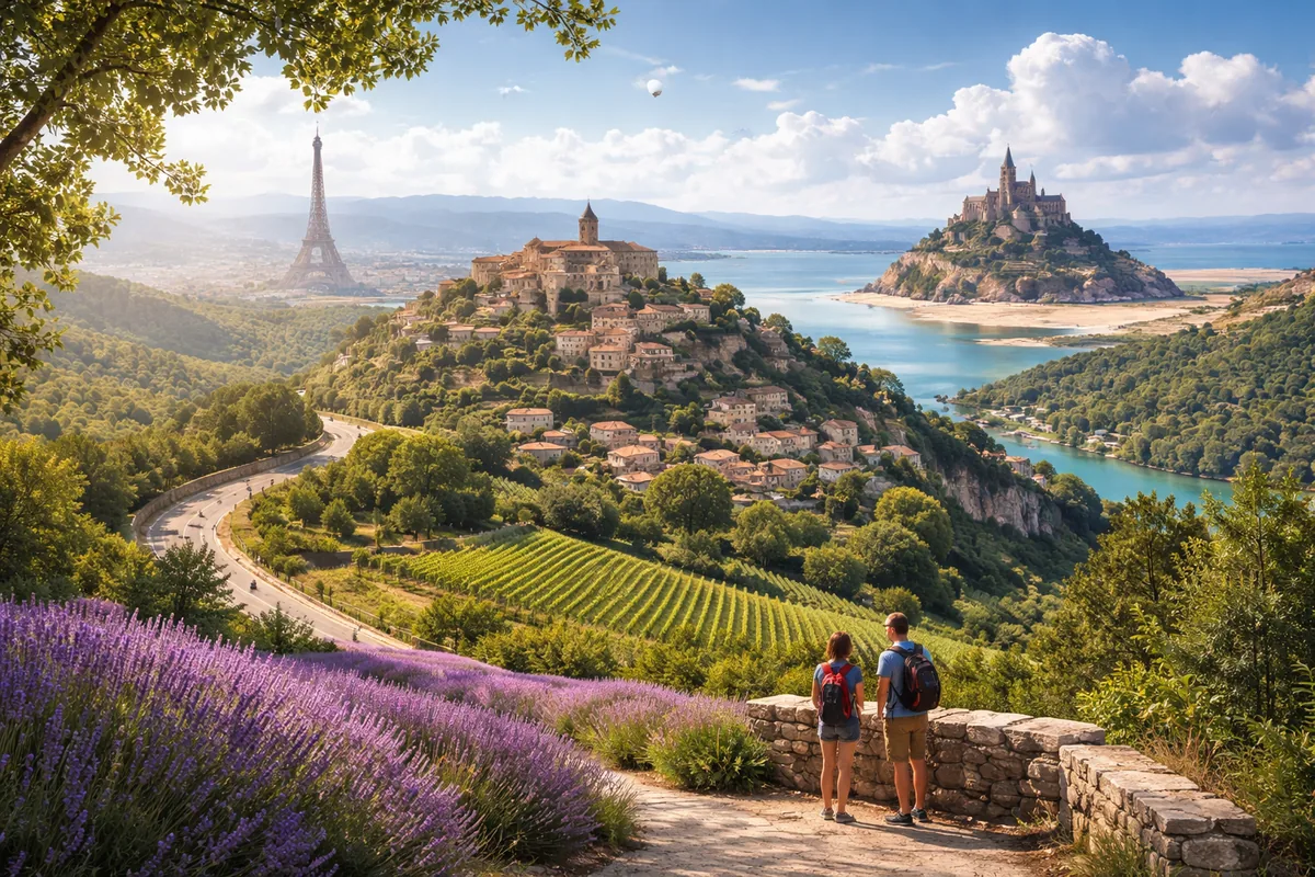 Les itinéraires à ne pas manquer lors d'un voyage en France