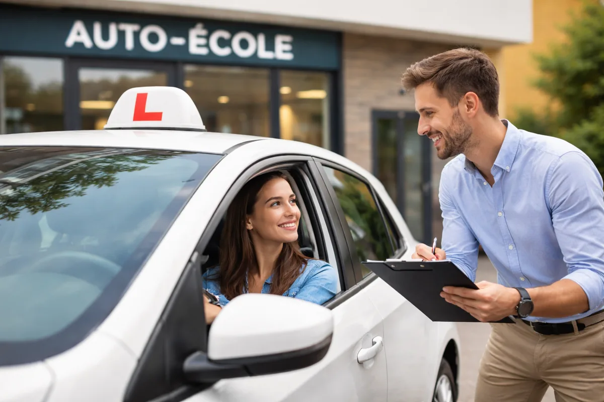 Comment se déroule une formation au permis de conduire dans une auto-école
