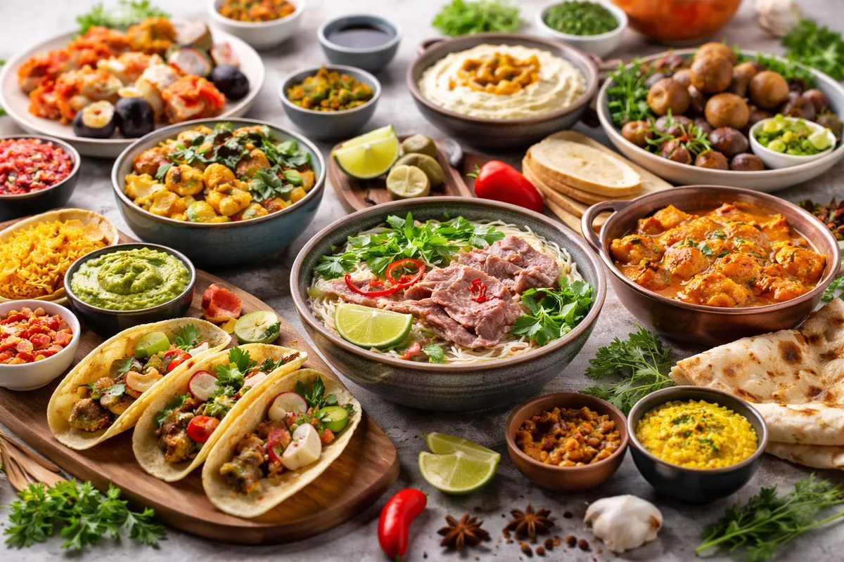 Découvrir la cuisine du monde : un voyage sensoriel à travers les saveurs